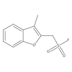(3-Methyl-1-benzofuran-2-yl)methanesulfonyl fluoride结构式