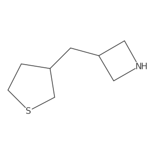 3-[(Thiolan-3-yl)methyl]azetidine Structure