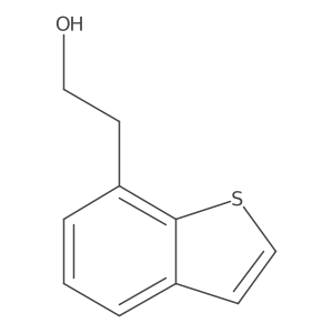2-(1-Benzothiophen-7-yl)ethan-1-ol结构式