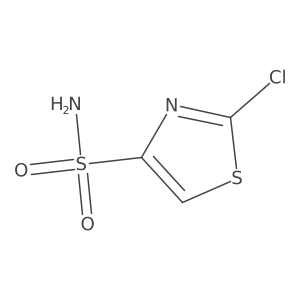 2-Chloro-1,3-thiazole-4-sulfonamide结构式