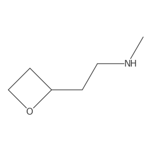 Methyl[2-(oxetan-2-yl)ethyl]amine Structure