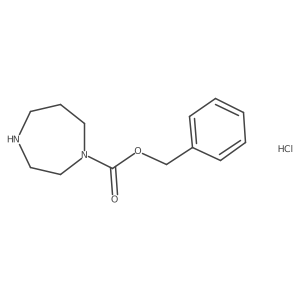 benzyl 1,4-diazepane-1-carboxylate;hydrochloride Structure