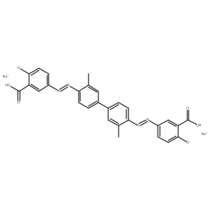 C.I. Direct Yellow 2结构式