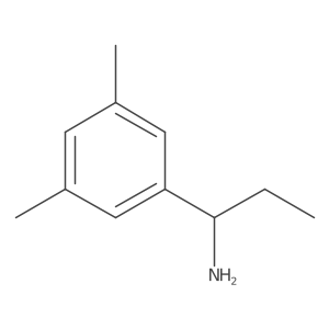 (I+/-R)-I+/--Ethyl-3,5-dimethylbenzenemethanamine Structure