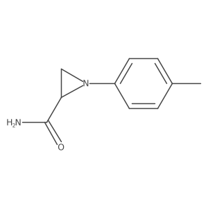 (s)-1-p-Tolylaziridine-2-carboxamide结构式