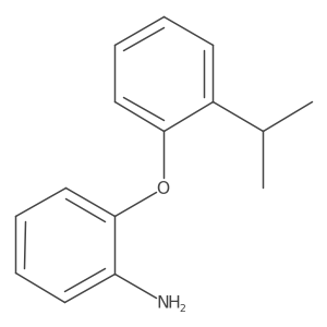 2-(2-Isopropylphenoxy)aniline结构式