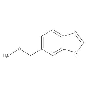 O-[(1H-1,3-benzodiazol-5-yl)methyl]hydroxylamine Structure