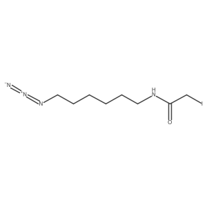 Azide-C6-Iodoacetamide Structure