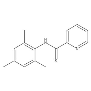 N-(2,4,6-Trimethylphenyl)-2-pyridinecarbothioamide Structure