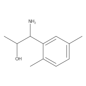 (1R,2R)-1-Amino-1-(2,5-dimethylphenyl)propan-2-OL Structure