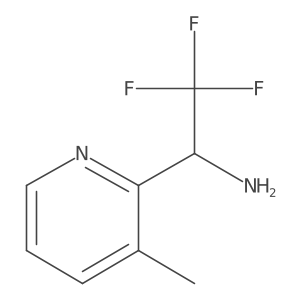 (1S)-2,2,2-trifluoro-1-(3-methyl-2-pyridyl)ethanamine Structure