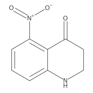 5-nitro-2,3-dihydroquinolin-4(1H)-one结构式