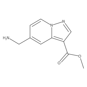 Methyl 5-(aminomethyl)pyrazolo[1,5-a]pyridine-3-carboxylate Structure