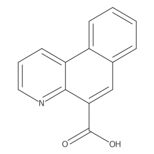 Benzo[f]quinoline-5-carboxylic acid Structure