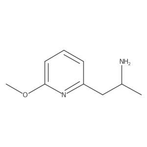 (2R)-1-(6-methoxypyridin-2-yl)propan-2-amine Structure