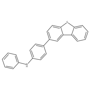 4-(2-Dibenzothienyl)-N-phenylbenzenamine结构式