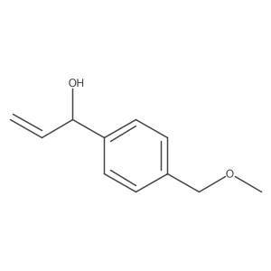 1-[4-(Methoxymethyl)phenyl]prop-2-en-1-ol结构式