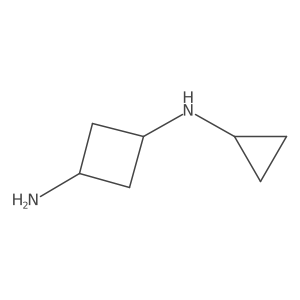 N1-cyclopropylcyclobutane-1,3-diamine Structure