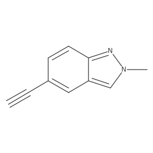 5-Ethynyl-2-methyl-2H-indazole Structure
