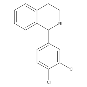 1-(3,4-Dichlorophenyl)-1,2,3,4-tetrahydroisoquinoline Structure