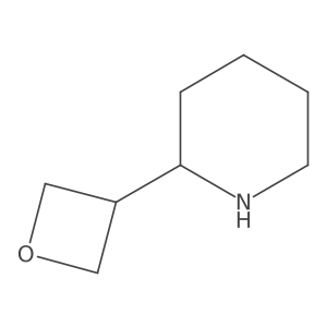 2-(Oxetan-3-yl)piperidine Structure