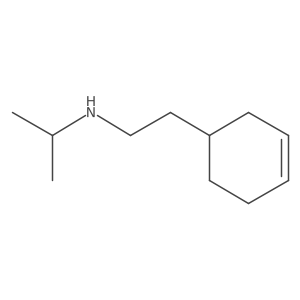 [2-(Cyclohex-3-en-1-yl)ethyl](propan-2-yl)amine结构式