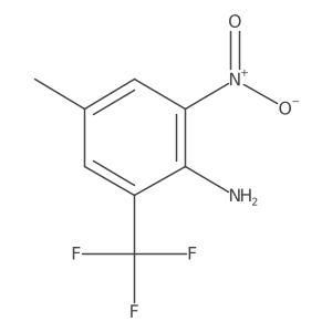 4-Methyl-2-nitro-6-(trifluoromethyl)aniline Structure