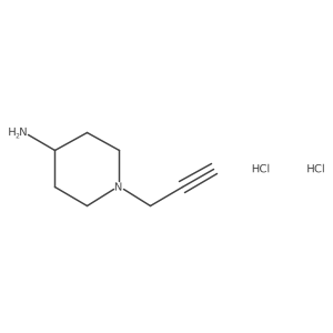 1-(Prop-2-yn-1-yl)piperidin-4-amine dihydrochloride Structure