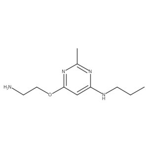 6-(2-aminoethoxy)-2-methyl-N-propylpyrimidin-4-amine Structure