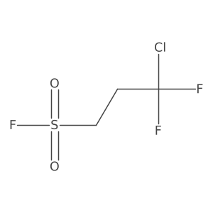 3-Chloro-3,3-difluoropropane-1-sulfonyl fluoride结构式