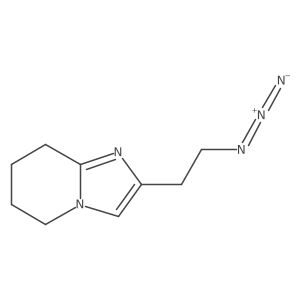 2-(2-azidoethyl)-5H,6H,7H,8H-imidazo[1,2-a]pyridine Structure