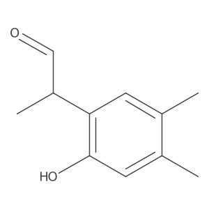 2-(2-Hydroxy-4,5-dimethylphenyl)propanal结构式