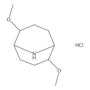 2,6-Dimethoxy-9-azabicyclo[3.3.1]nonane;hydrochloride Structure