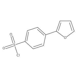 4-(Furan-2-yl)benzenesulfonyl chloride Structure