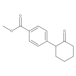Methyl 4-(2-oxocyclohexyl)benzoate Structure
