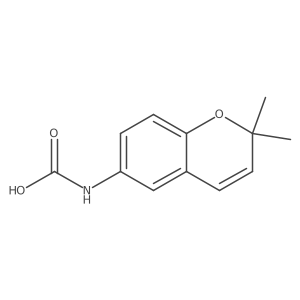 Carbamic acid, (2,2-dimethyl-2H-1-benzopyran-6-yl)-结构式