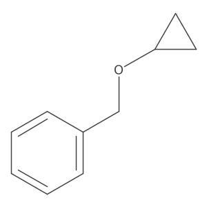 [(Cyclopropyloxy)methyl]benzene Structure
