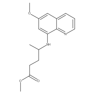 Carboxyprimaquine Methyl Ester结构式