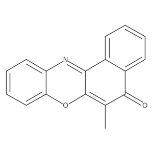 6-Methyl-5h-benzo[a]phenoxazin-5-one Structure