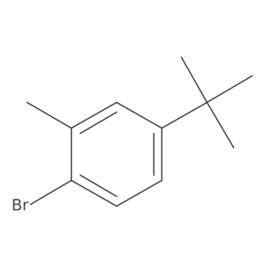 1-Bromo-2-methyl-4-(t-butyl)benzene结构式