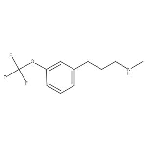 Methyl-[3-(3-trifluoromethoxy-phenyl)-propyl]-amine Structure