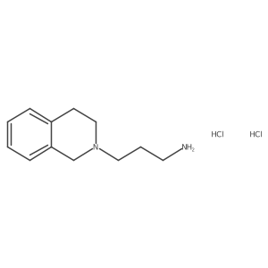 3,4-Dihydro-2(1H)-isoquinolinepropanamine 2HCl Structure