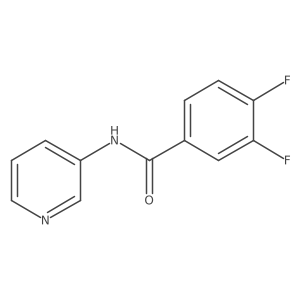 3,4-difluoro-N-(pyridin-3-yl)benzamide Structure