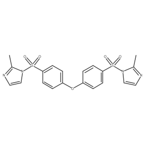 bis{4-[(2-methyl-1H-imidazol-1-yl)sulfonyl]phenyl} ether Structure