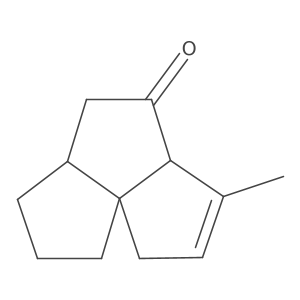 4-Methyltricyclo[6.3.0.01,5]undec-3-en-6-one Structure