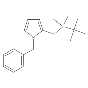 (1-Benzylpyrrol-2-yl)oxy-tert-butyl-dimethylsilane Structure