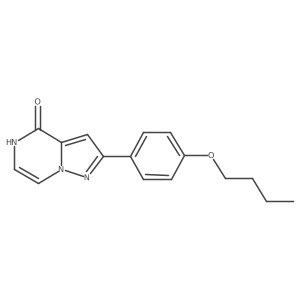 2-(4-butoxyphenyl)pyrazolo[1,5-a]pyrazin-4(5H)-one Structure