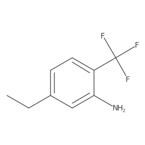 5-Ethyl-2-(trifluoromethyl)aniline结构式