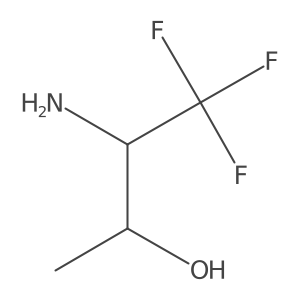 3-Amino-4,4,4-trifluorobutan-2-ol Structure