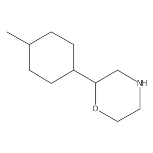 2-(4-Methylcyclohexyl)morpholine Structure